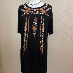 Chic Soul Embroidered Dress XL